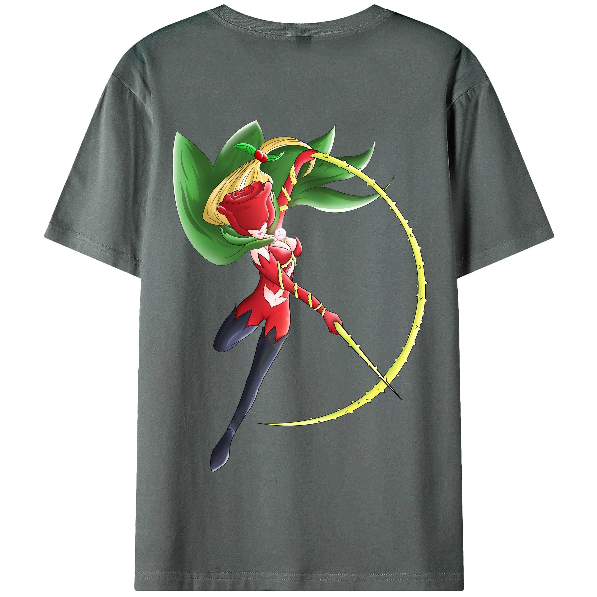 （画像用） Digimon デジタルモンスター/デジモン 綿100％半袖Tシャツ（背面プリント）
